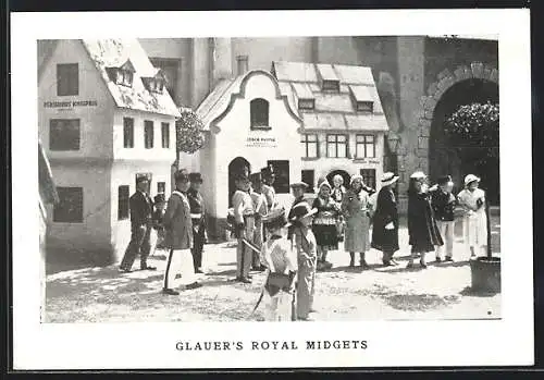 AK Glauer`s Royal Midgets, Liliputaner