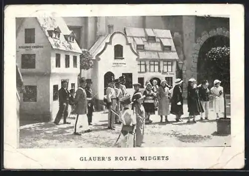 AK Glauer`s Royal Midgets, Liliputaner