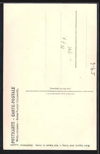 AK Goslar a. H., Alte Goslarer Kunstuhr, Kötherstrasse 11