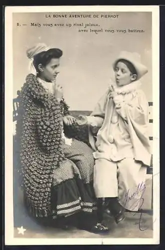 AK La Bonne Aventure de Pierrot, Mais vous avez un rival jaloux, avec lequel vous vous battrez