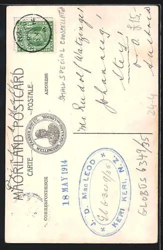 AK Rotorua, Eruption of Wairoa Geyser