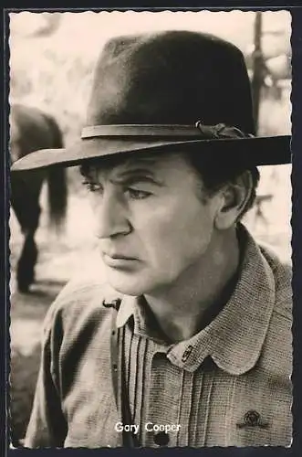 AK Schauspieler Gary Cooper in Lockende Versuchung