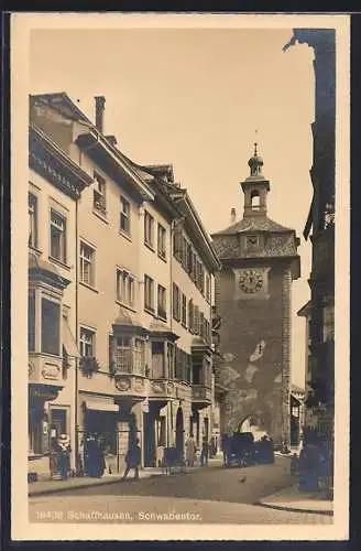 AK Schaffhausen, Vor dem Schwabentor