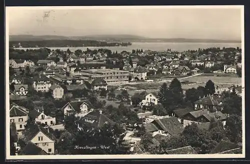 AK Kreuzlingen, Blick auf den westlichen Ortsteil