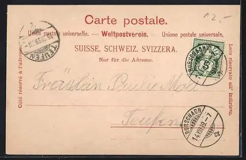 AK Rorschach, Partie im Hafen