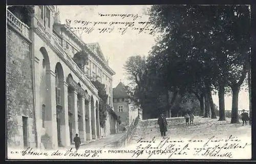 AK Genève, Promenade de la Treille