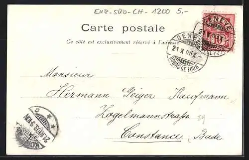 AK Genève, Promenade de la Treille