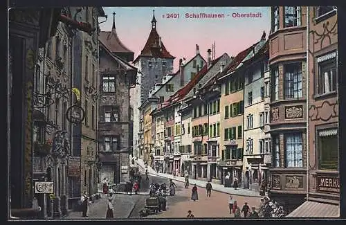 AK Schaffhausen, Partie in der Oberstadt
