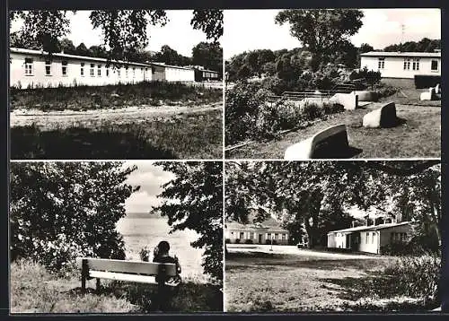 AK Kladow /Berlin, Teilansichten des Erholungszentrums