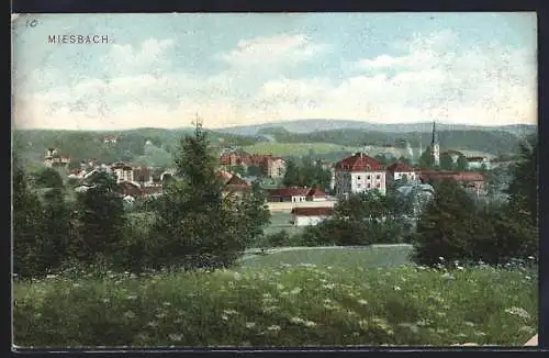 AK Miesbach, Teilansicht von Blumenweide