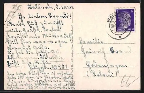 AK Walsrode, Kurhaus DAF-Erholungsheim