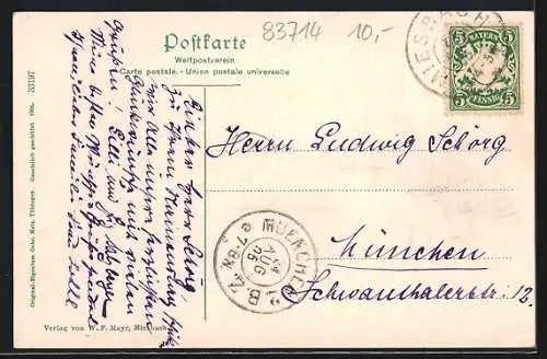 AK Miesbach, Oberer Markt