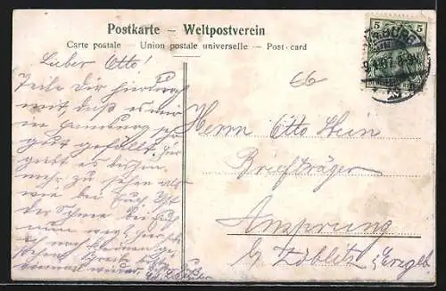 AK Hamburg-Blankenese, Ortsansicht mit Süllberg, Boote am Strand