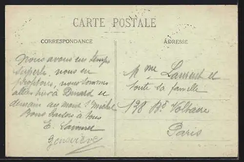 AK Saint-Malo /Cote d`Émeraude, Le Sillon à Mer haute, L`Hotel Jacques Cartier