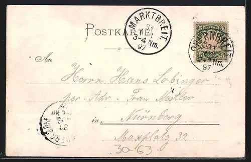 AK Kaisermanöver, Wilhelm II. im Feld