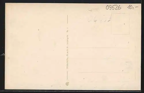 AK Olbernhau i. Erzgeb., Markt mit Geschäften und Kirche