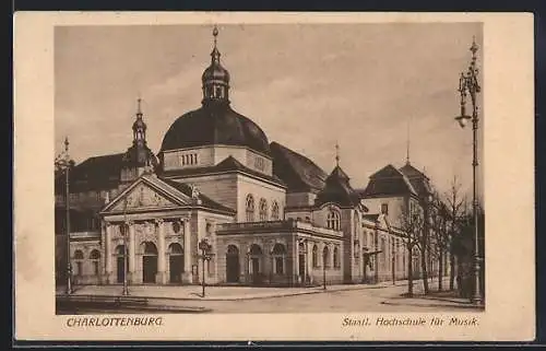 AK Berlin-Charlottenburg, Staatl. Hochschule für Musik
