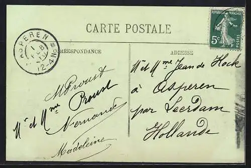 AK Paris, Inondations de janvier 1910, Le Quai Montebello