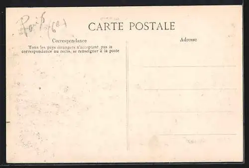 AK Paris, Crue de la Seine, Rue de Seine, le 29 Janvier 1910
