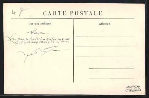 AK Paris, Le Quai de la Rapée et le Pont du Métropolitain lors des inondations de janvier 1910