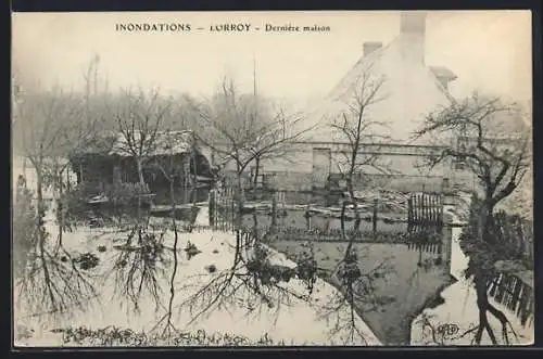 AK Lorroy, Inondations, Dernière maison