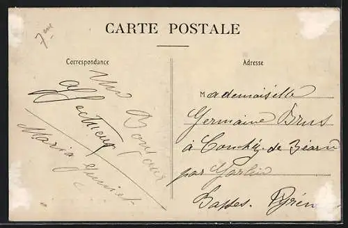 AK Paris, Inondation 1910: Perspective de la Rue de l`Université