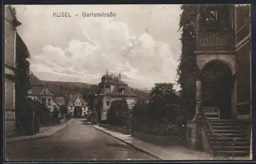 AK Kusel, Blick in die Gartenstrasse