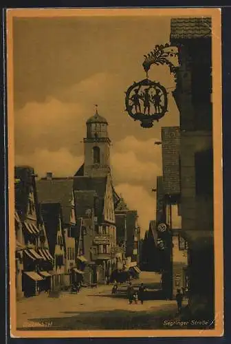 AK Dinkelsbühl, Segringer Strasse