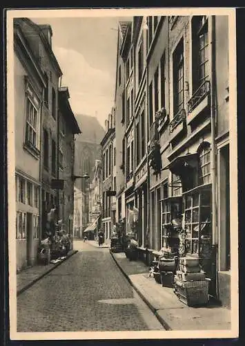 AK Bad Aachen, Partie in der Körbergasse