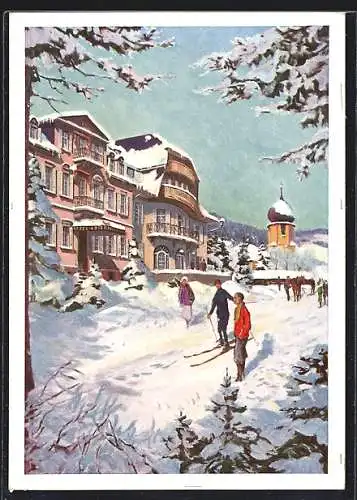 AK Hinterzarten, Hotel Adler im Winter