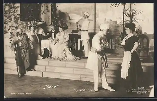 AK Schauspieler Harry Walden in dem Film Mahé