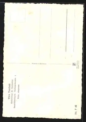 AK Musiker Vico Torriani telefoniert