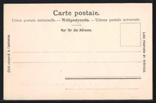 AK Weesen, Kirche mit Glärnisch und Rautispitz