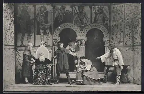 AK Interlaken, Tell-Freilicht-Spiele, Bühnenszene