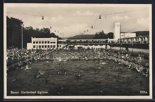 AK Basel, Gartenbad Eglisee