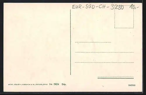 AK Morat-Murten, Grande Rue, Strassenansicht