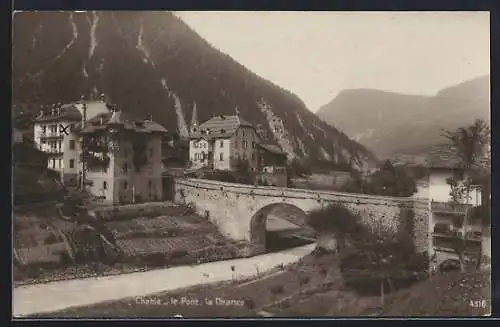 AK Chable, Le Pont et la Drance