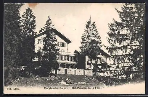 AK Morgins-les-Bains, Hôtel-Pension de la Forêt