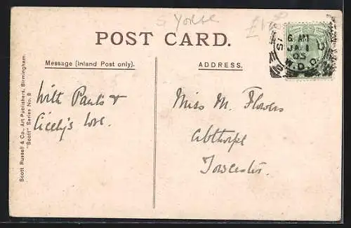 AK Sheffield, Interior of All Saints Church