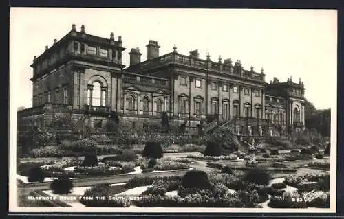 AK Harewood House, View from the South West