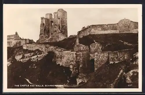 AK Scarborough, The Castle and Walls