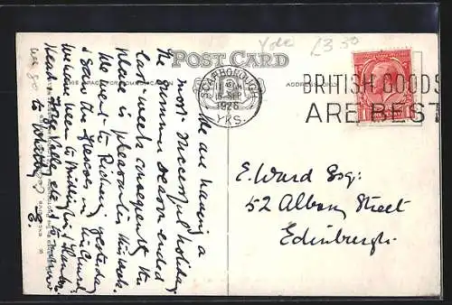 AK Scarborough, The Marine Drive from Harbour