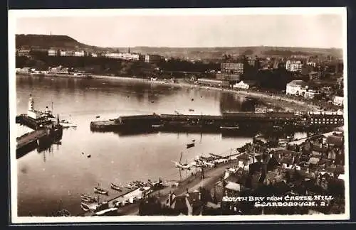 AK Scarborough, South Bay from Castle Hill