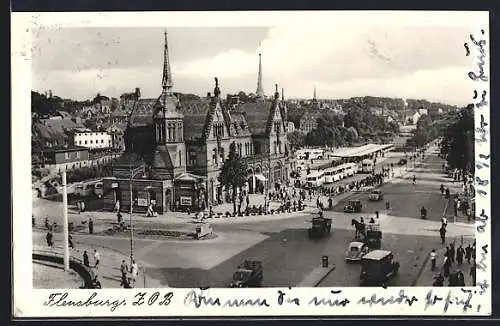 AK Flensburg, Blick zum ZOB