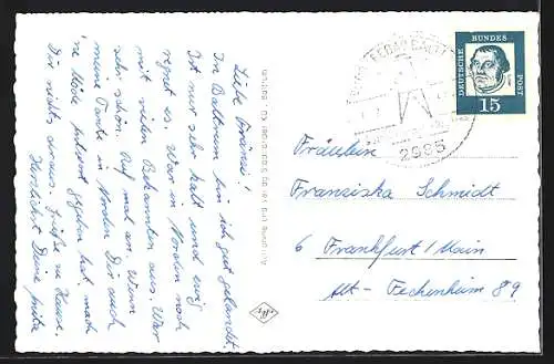 AK Baltrum, Sandskulptur am Strand mit Strandkörben