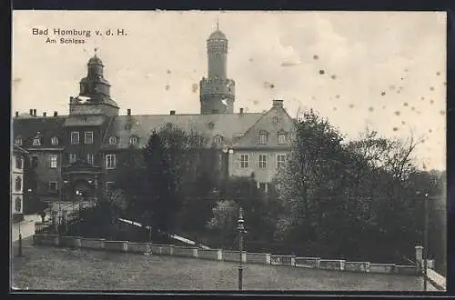 AK Bad Homburg v. d. H., Am Schloss