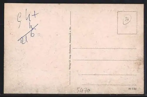 AK Andernach a. Rh., Ortsansicht mir Kirche