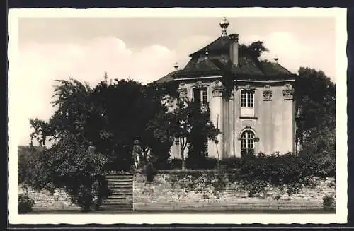 AK Rastatt i. Baden, Blick auf die Pagodenburg