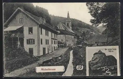 AK Michelbrunn, Kirche, Der grosse Donon