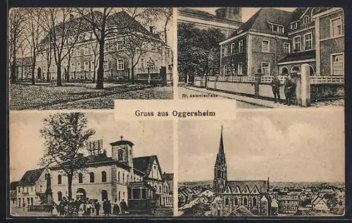 AK Oggersheim, St. Antoniushaus und Kirche